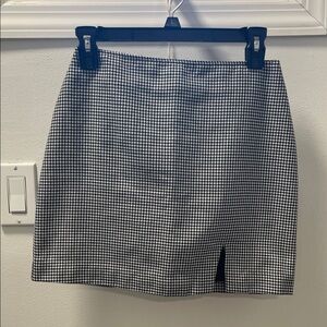 Classic Black and White Skirt